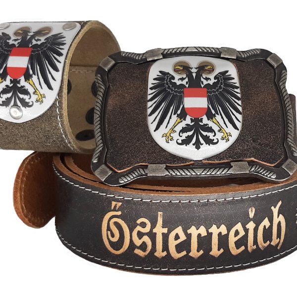 Gürtel Österreich mit Doppeladler